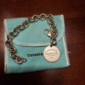 Tiffany & CO. Round Tag Bracelet